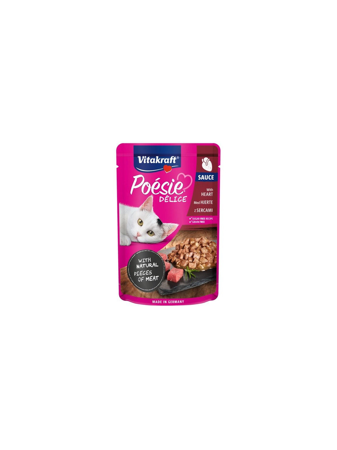 Vitakraft Poesie Deli Sauce serca saszetka 85g