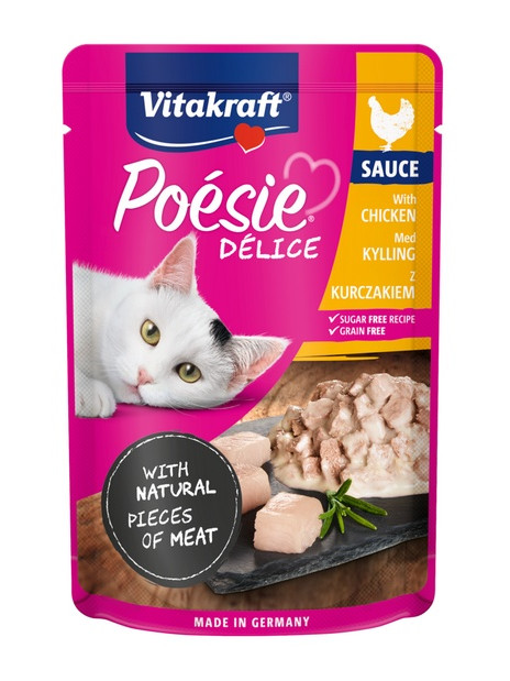 Vitakraft Poesie Deli Sauce kurczak saszetka 85g