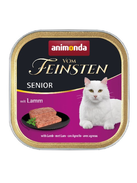 Animonda vom Feinsten Cat Senior z Jagnieciną tacka 100g