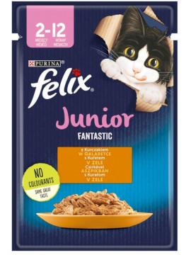 Felix Fantastic Junior Kurczak w galaretce saszetka 85g