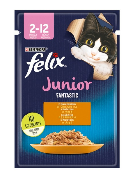 Felix Fantastic Junior Kurczak w galaretce saszetka 85g