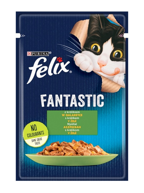 Felix Fantastic Królik w galaretce saszetka 85g