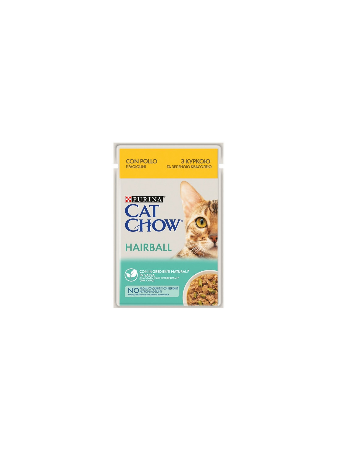 Purina Cat Chow Hairball Kurczak saszetka 85g