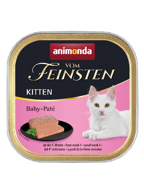 Animonda vom Feinsten Cat Kitten Baby Pate tacka 100g