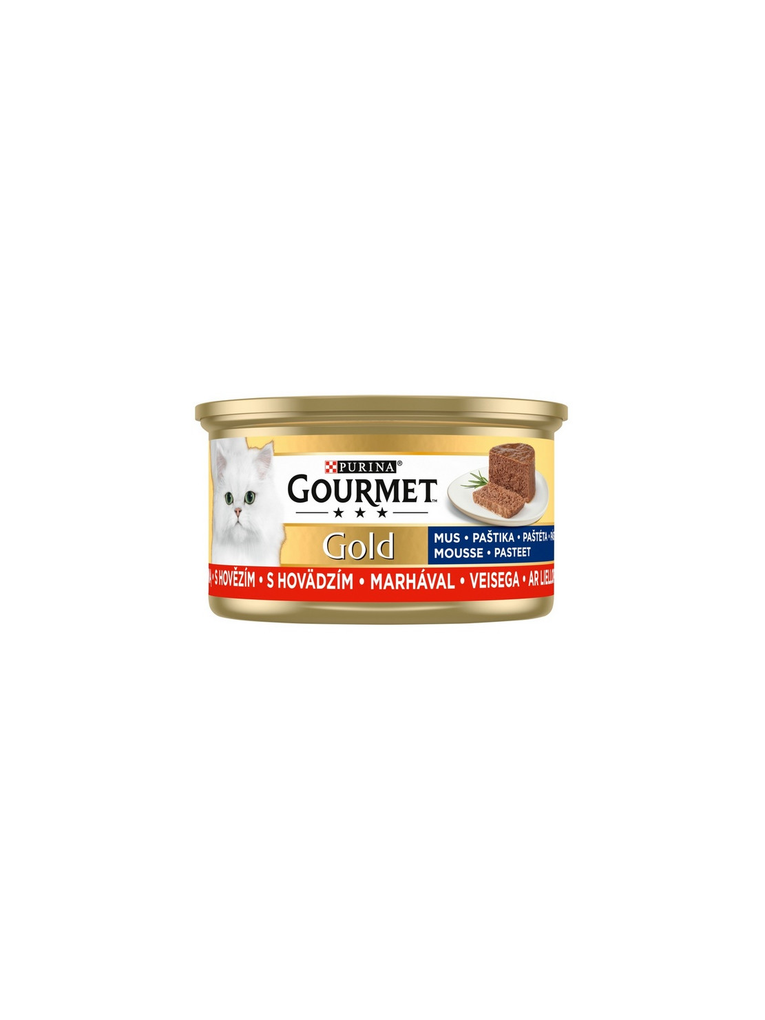 Gourmet Gold Mus z Wołowiną 85g