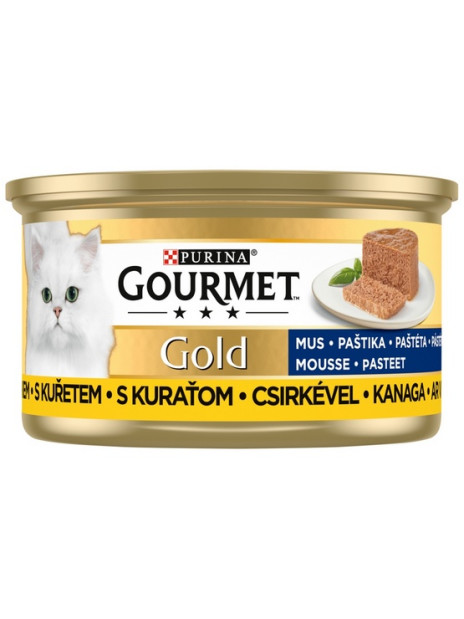 Gourmet Gold Mus z Kurczakiem 85g