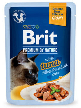 Brit Premium Cat Fillets with Tuna sos saszetka 85g