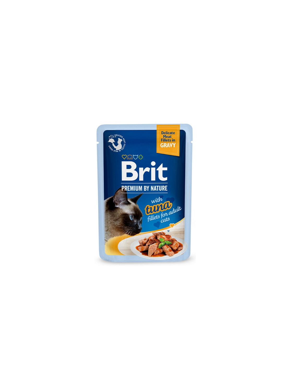Brit Premium Cat Fillets with Tuna sos saszetka 85g