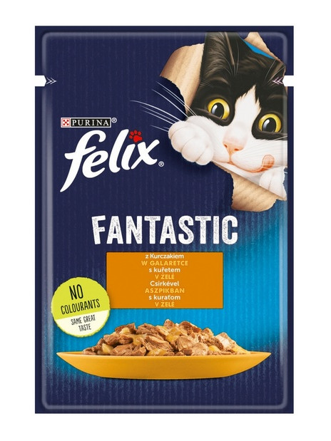 Felix Fantastic Kurczak w galaretce saszetka 85g