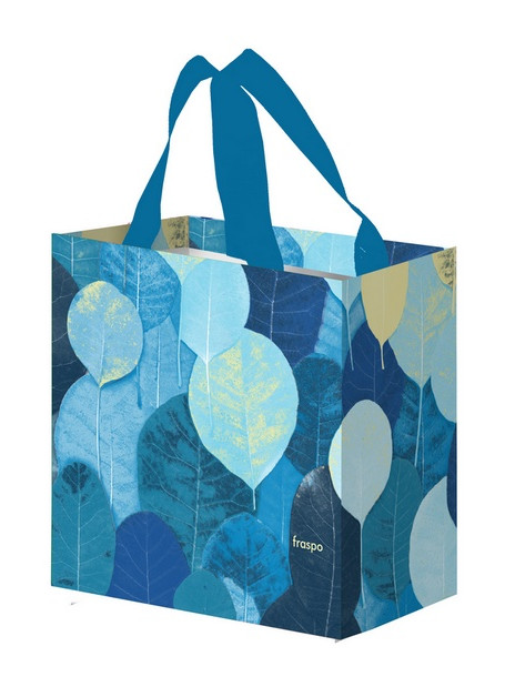 Torba Mini Kolorowe Listki 10L niebieskie