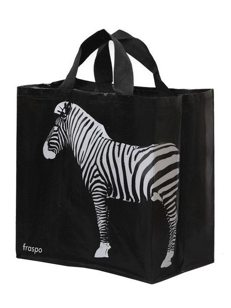 Torba Animals 24L zebra czarna