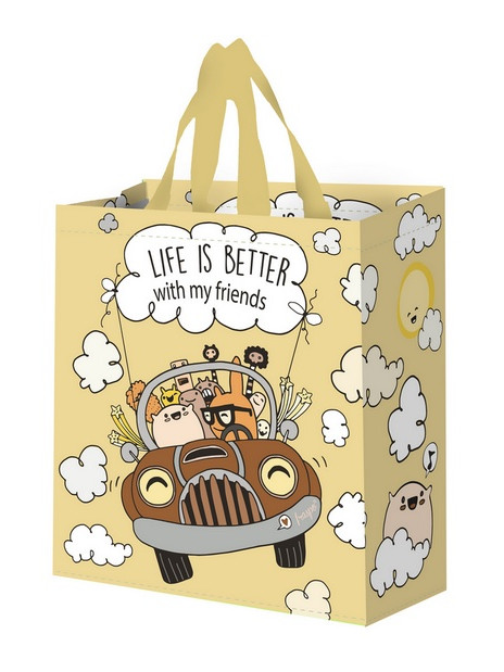 Torba Wesoły Samochodzik 14L kremowy