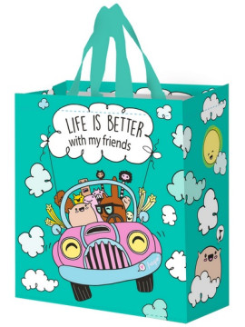 Torba Wesoły Samochodzik 14L turkusowy