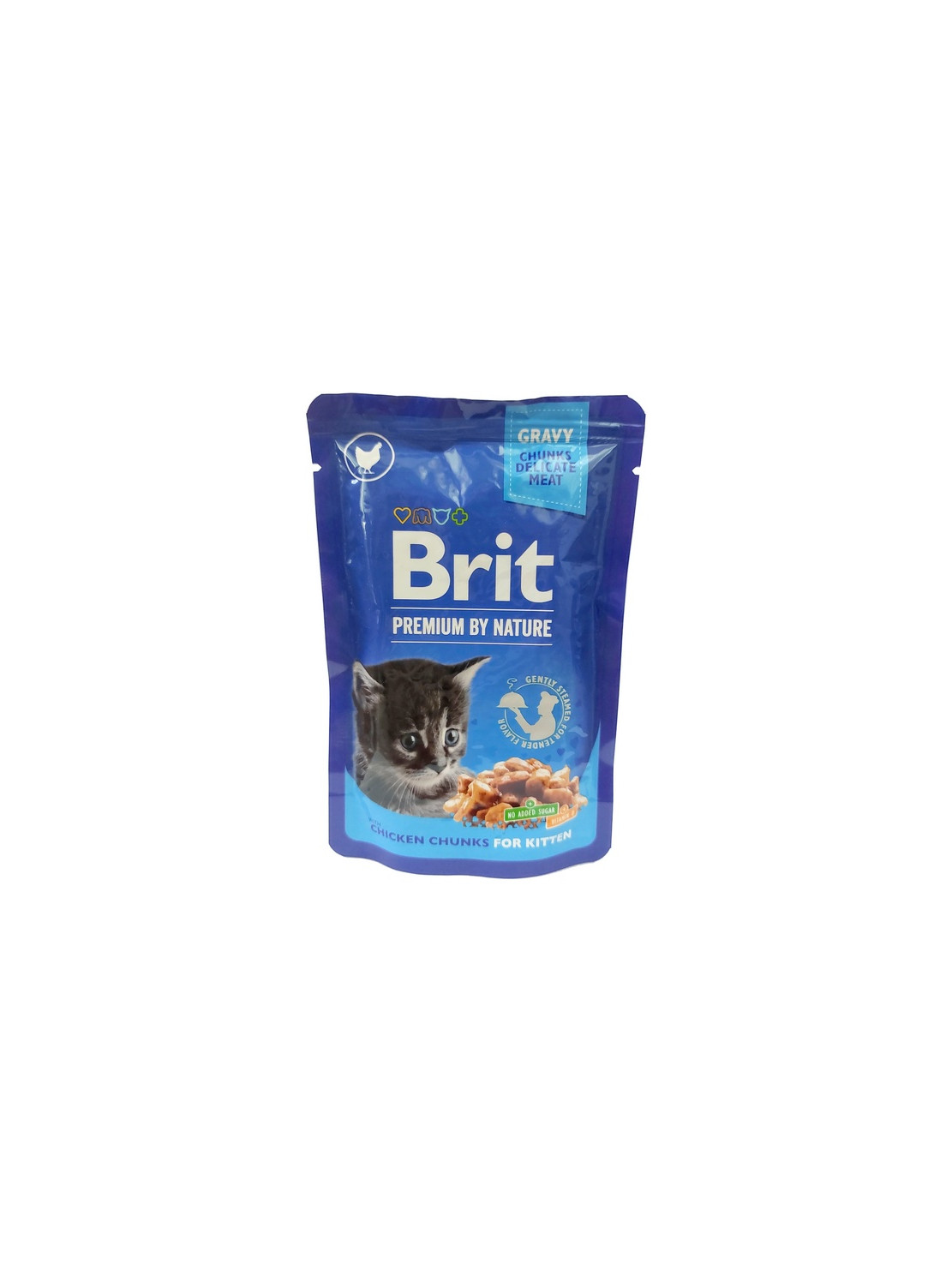 Brit Premium Cat Kitten Kurczak saszetka 100g