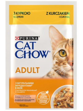 Purina Cat Chow Kurczak i cukinia saszetka 85g