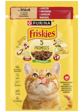 Friskies Wołowina saszetka 85g