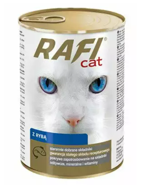 RAFI CAT PUSZKA Z RYBĄ 415g
