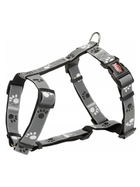 Trixie Szelki Silver Reflect odblaskowe M-L 52-75cm/25mm [12233]