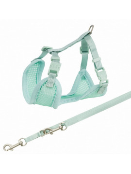 Trixie Szelki ze smyczą Junior 26-34cm miętowe [15565]