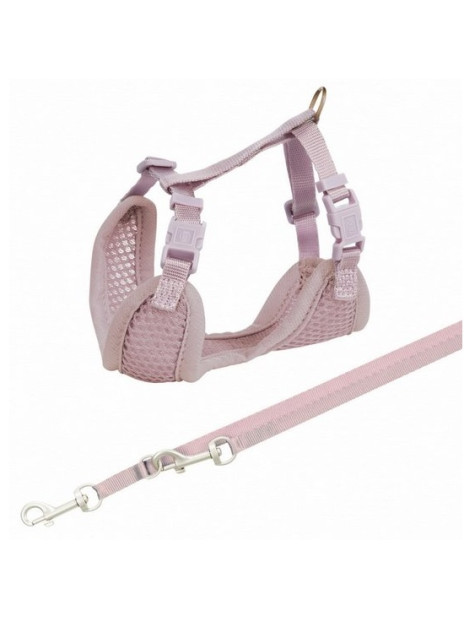 Trixie Szelki ze smyczą Junior 26-34cm liliowe [15564]