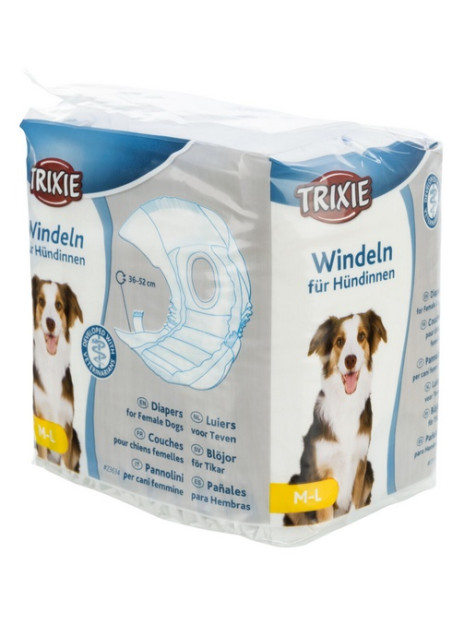 Trixie Pieluchy/Majtki dla suki 12szt/op M-L  [23634]