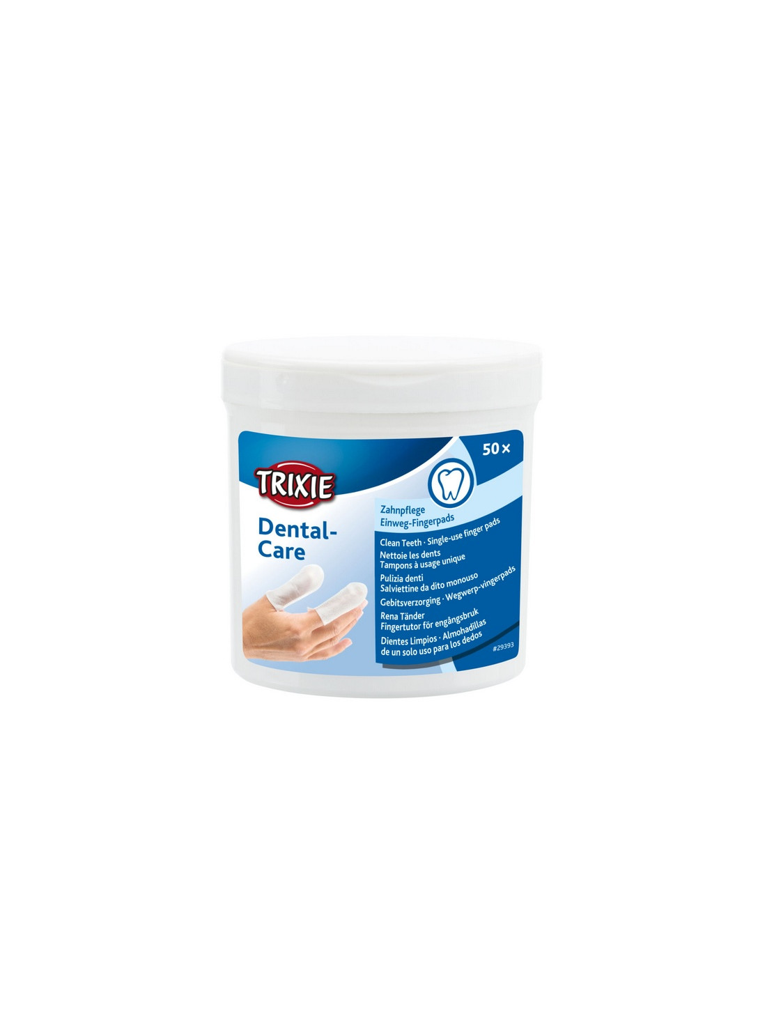 Trixie Dental Care nakładki na palce do higieny zębów 50szt [TX-29393]