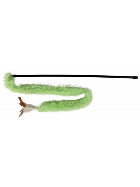 Trixie Wędka z pluszowym ogonem 48cm [45724]