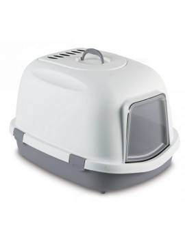 Stefanplast Toaleta Jumbo z filtrem dla dużych kotów szara [96889]