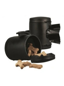 Flexi Multi Box czarny - dodatkowy pojemnik do smyczy