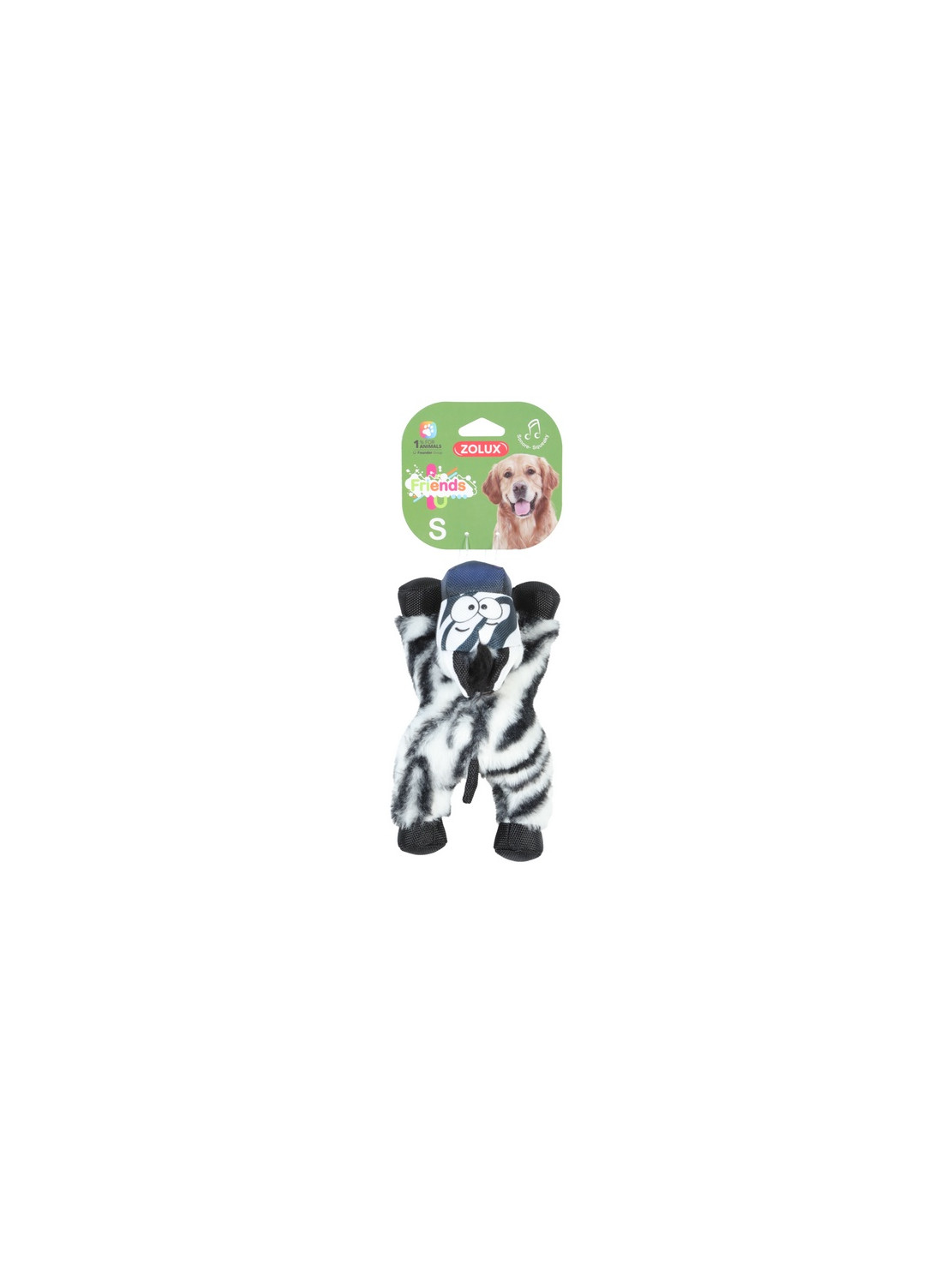 Zolux Zabawka pluszowa Friends Zebra Caleb S [480525]