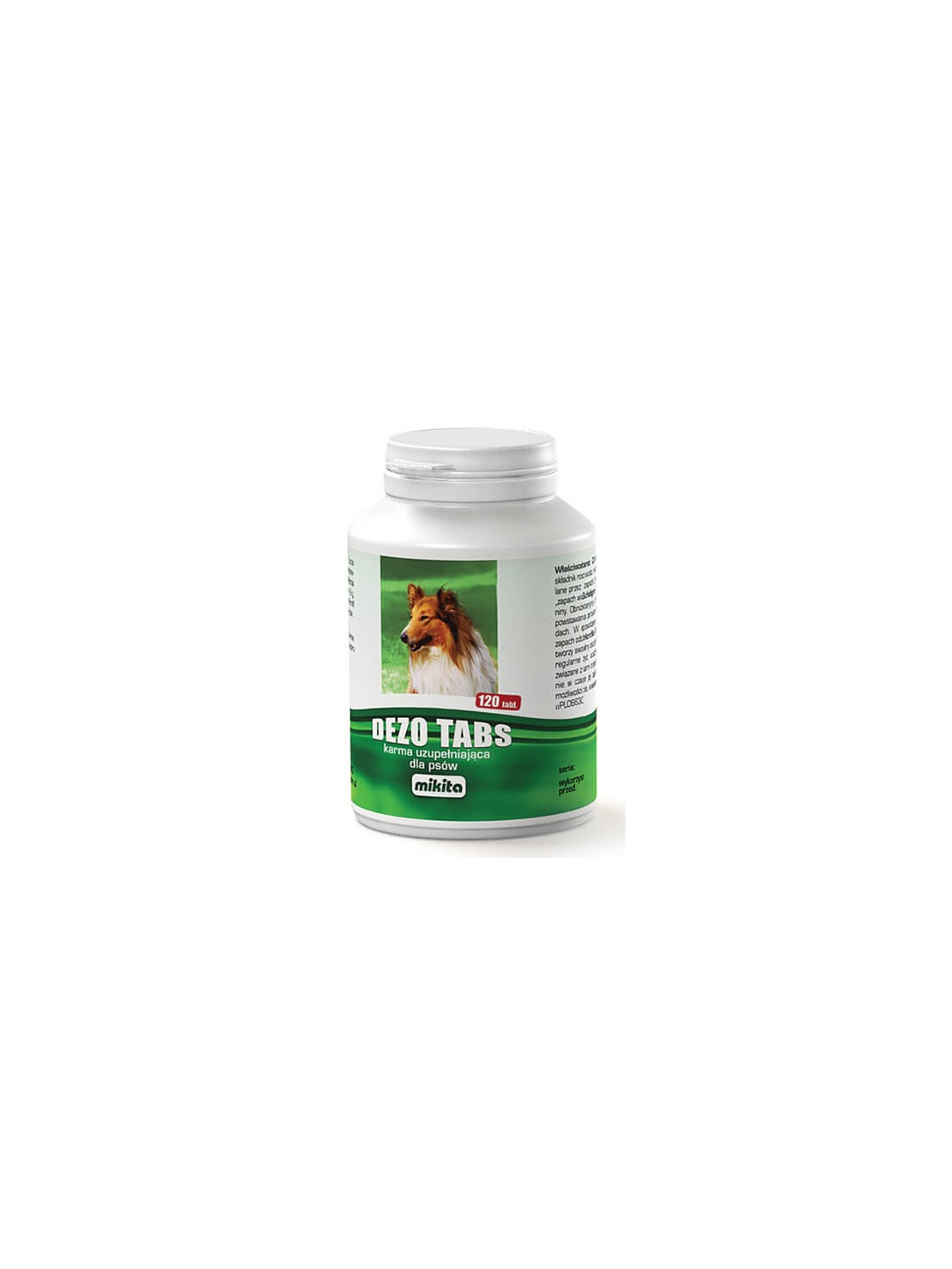 Mikita Dezotabs 120 tabletek - neutralizuje zapachy