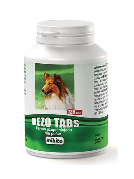 Mikita Dezotabs 120 tabletek - neutralizuje zapachy