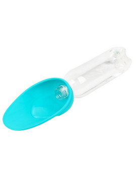 Collar WauDog Silicone Dysza do picia - końcówka 165x90mm niebieska