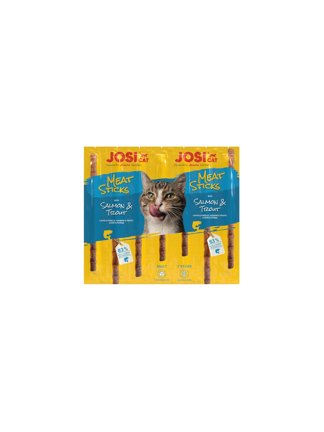 Josera JosiCat Meat Sticks Salmon & Trout 35g