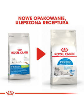 Royal Canin Indoor Apetite Control karma sucha dla kotów dorosłych, przebywających w domu, domagających się jedzenia 2kg