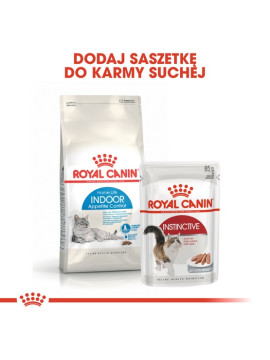 Royal Canin Indoor Apetite Control karma sucha dla kotów dorosłych, przebywających w domu, domagających się jedzenia 2kg