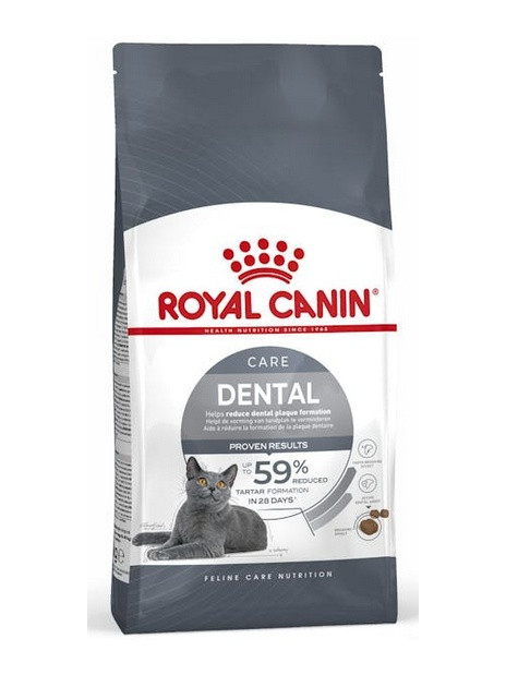 Royal Canin Dental Care karma sucha dla kotów dorosłych, redukująca odkładanie kamienia nazębnego 400g