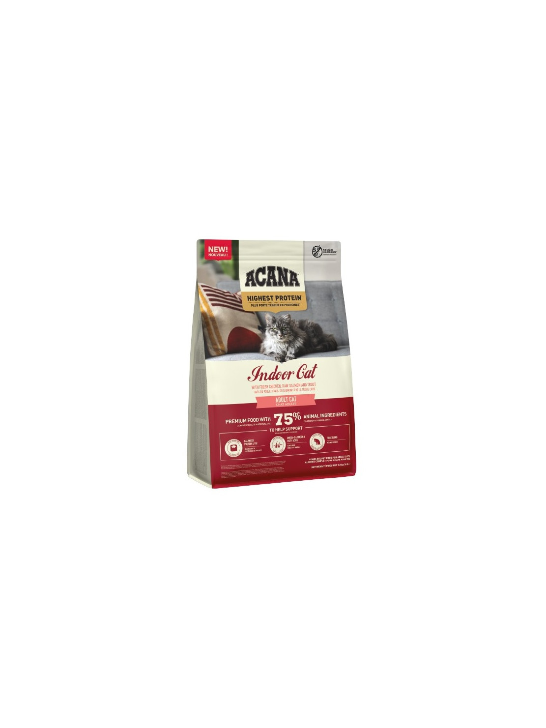 Acana Highest Protein Indoor Cat 1,8kg