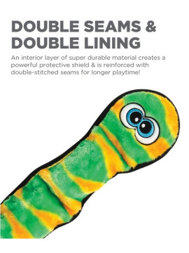 Outward Hound Invincibles Snake orange/green 12 piszczałek [32005]