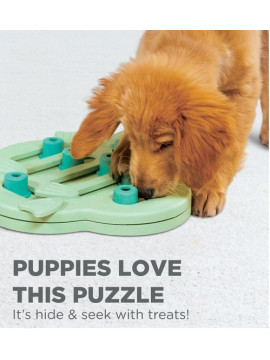 Nina Ottosson Puppy Hide 'N Slide Green - gra edukacyjna [69538]