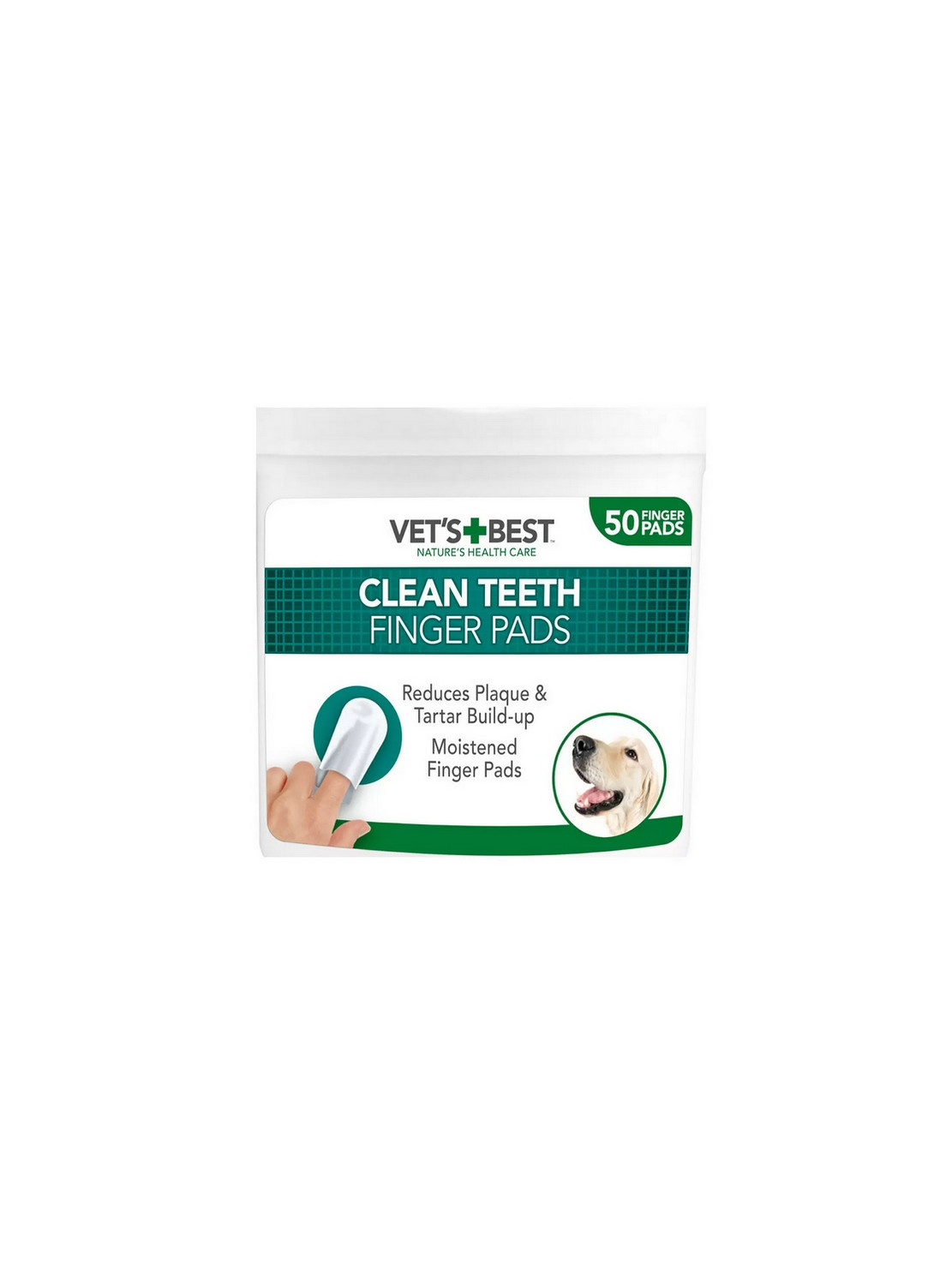 Vet's Best Czyściki do zębów napalcowe 50szt.