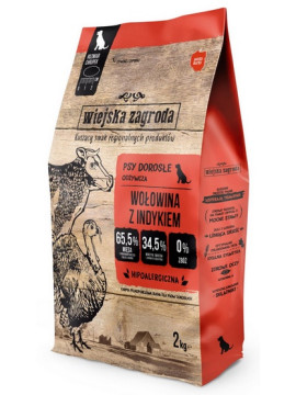 Wiejska Zagroda Wołowina z indykiem L 2kg