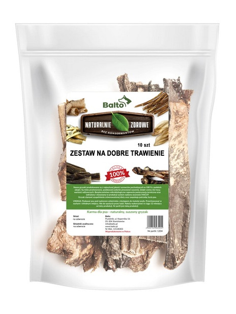 Balto Zestaw gryzaków na dobre trawienie 10szt