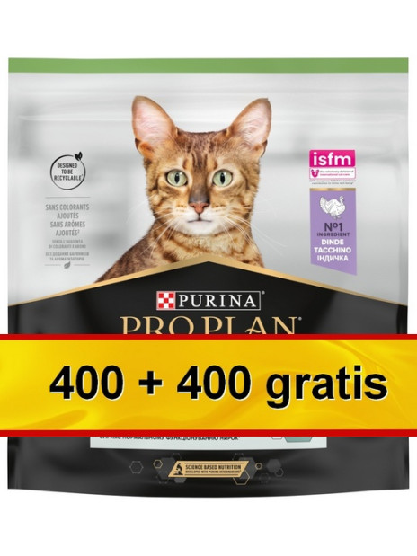 Purina Pro Plan Cat Sterilised Renal Adult Indyk 800g (400+400g gratis)