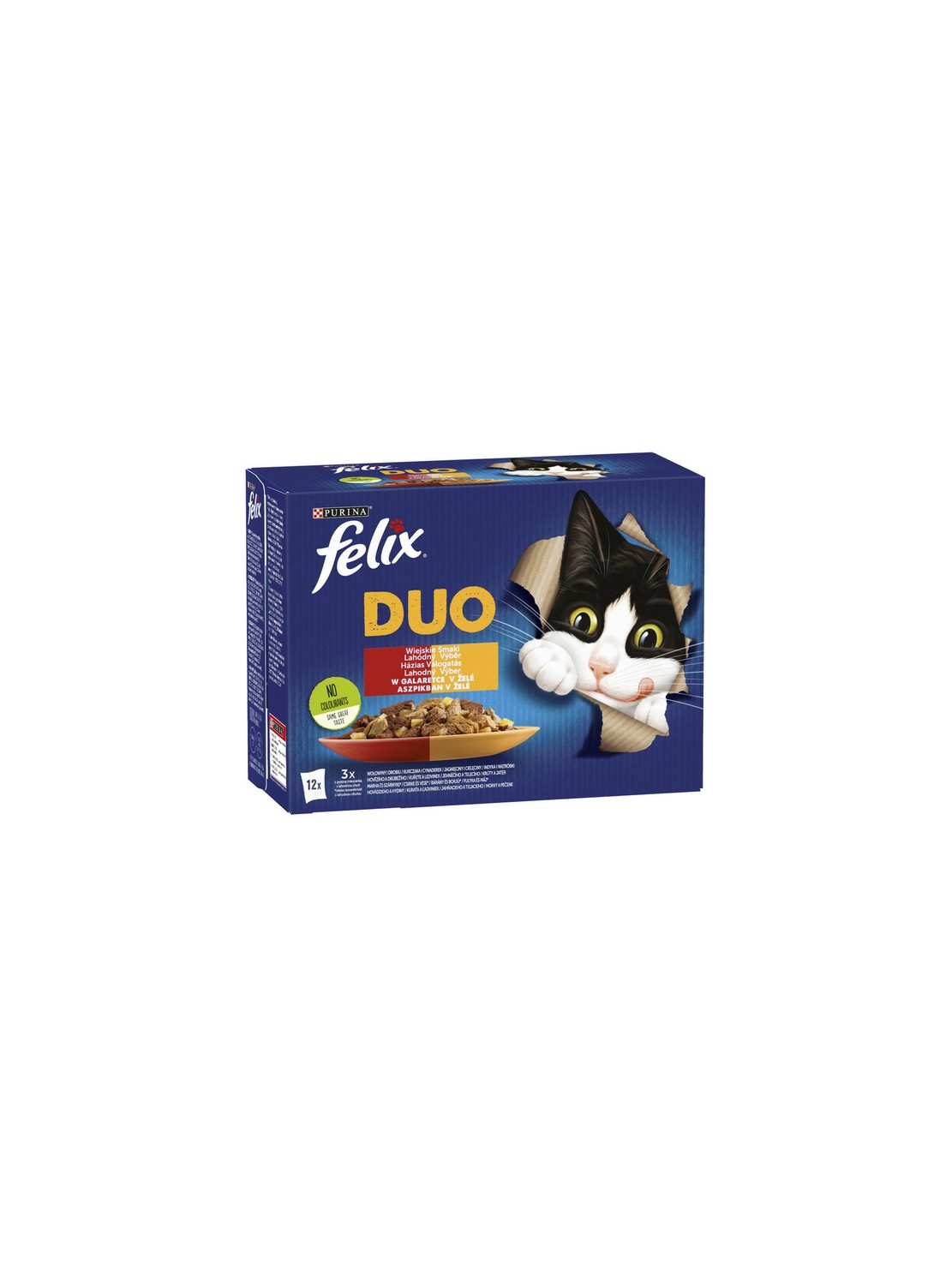 Felix Fantastic Duo Wiejskie Smaki galaretka saszetki 12x85g