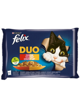 Felix Fantastic Duo Wiejskie Smaki galaretka saszetki 4x85g