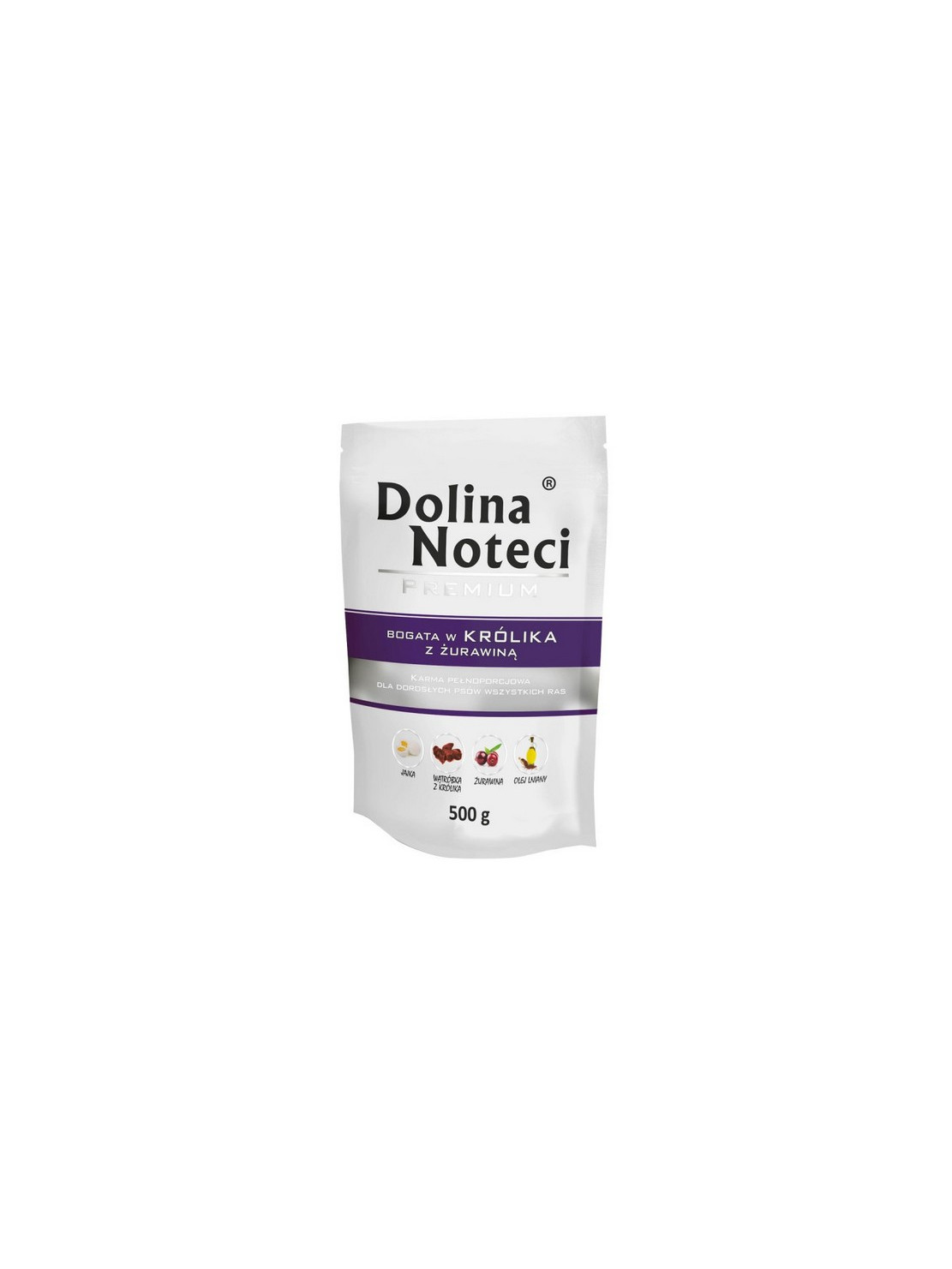 Dolina Noteci Premium Pies Królik i żurawina saszetka 500g