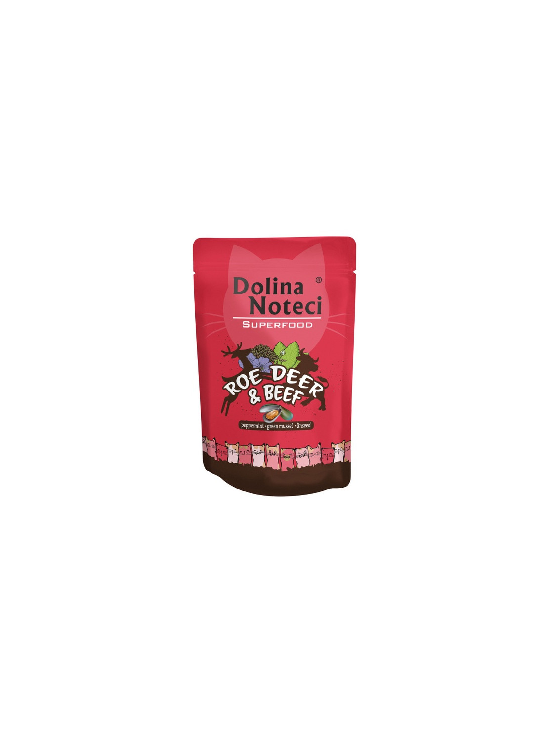 Dolina Noteci Superfood Kot Sarna i wołowina saszetka 85g