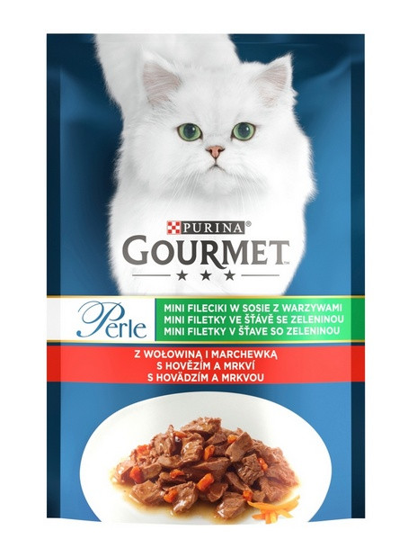Gourmet Perle Wołowina saszetka 85g