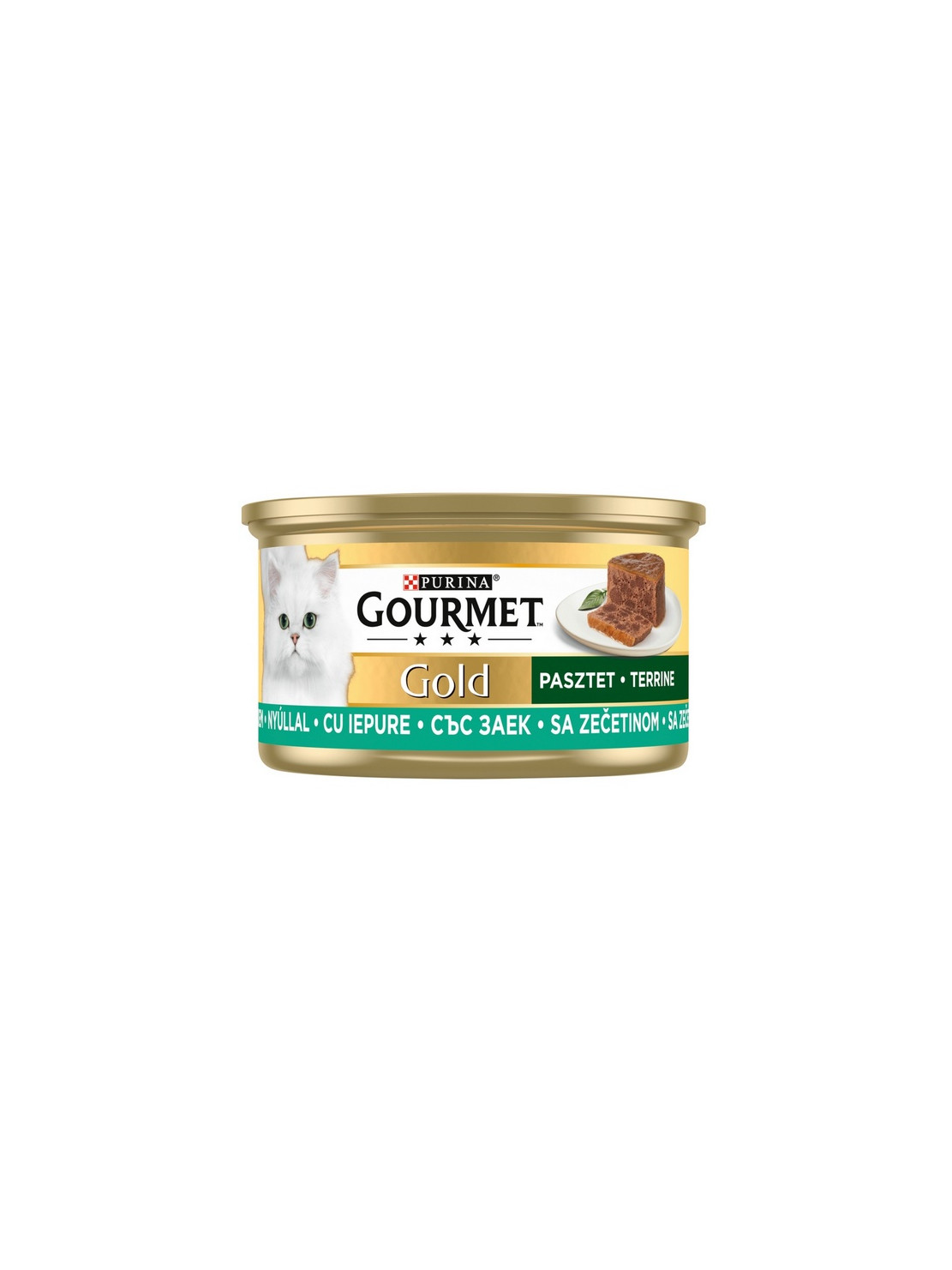 Gourmet Gold Pasztet z królika 85g